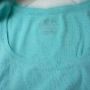 Chicos teal tank top
